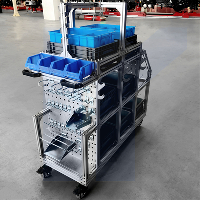 越海工業(yè)鋁型材物料車(chē) 高效車(chē)間轉(zhuǎn)運(yùn)與倉(cāng)儲(chǔ)運(yùn)輸解決方案